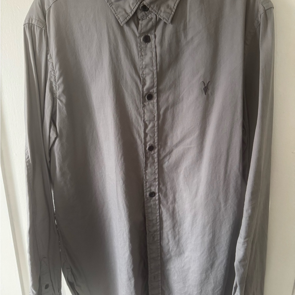 All Saints Dress Shirt Mens Medium